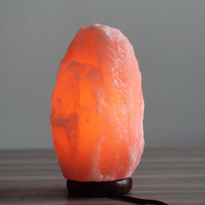 跨境喜馬拉雅鹽燈擺件led金字塔usb氛圍燈小夜燈氛圍水晶中式批發, 自然800g-1.1kg:USB單色暖光