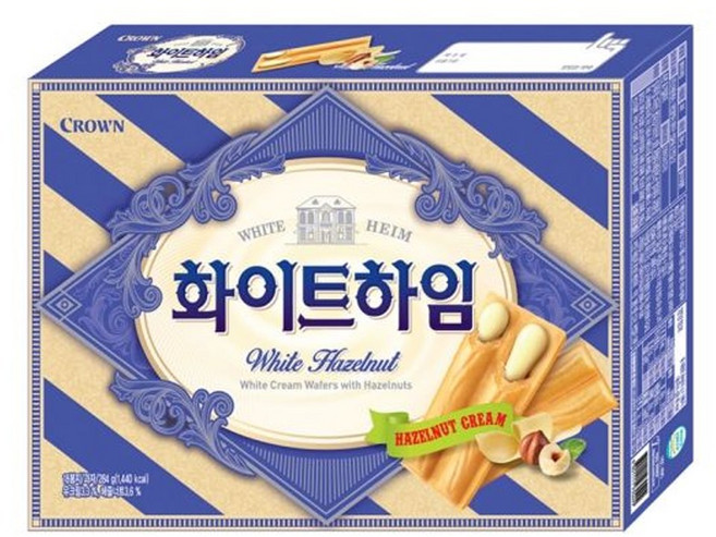 크라운 화이트하임(대) 284gx6개(반박스)+사은품, 284g, 6개