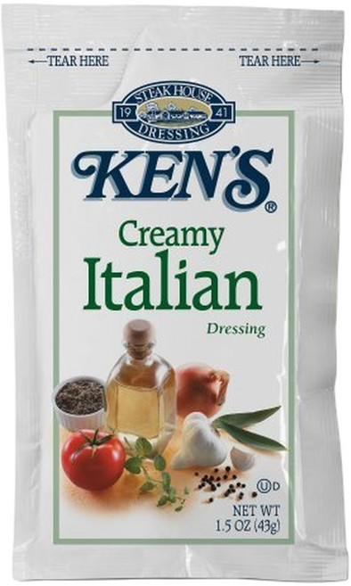 켄스 크리미 이탈리안 드레싱 60팩, 60개, 43g