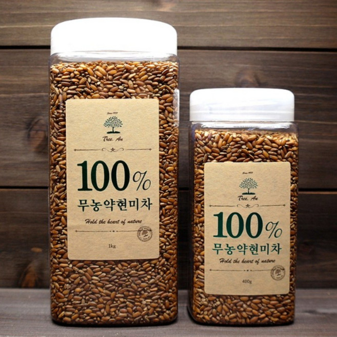 전남함평_100%트리안수제현미차_400g 1kg[1병], 1개, 1kg