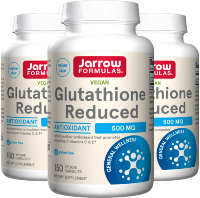 자로우 포뮬러스 비건 글루타치온 리듀스드 500mg, 150정, 3개