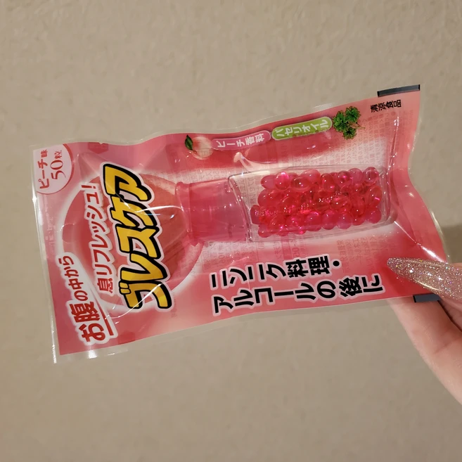 브레스 케어 캡슐 타입 복숭아 50개입 입냄새 제거, 50g, 1개 - 쿠팡