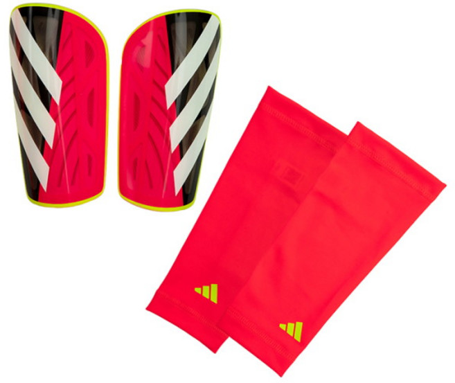 [정품] 아디다스 티로 LGE 신가드(IQ4039), 1개, 솔라레드/블랙/화이트