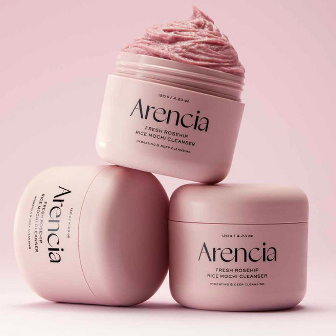 韓國 Arencia 皇家玫瑰果潔面乳, 120g, 1個