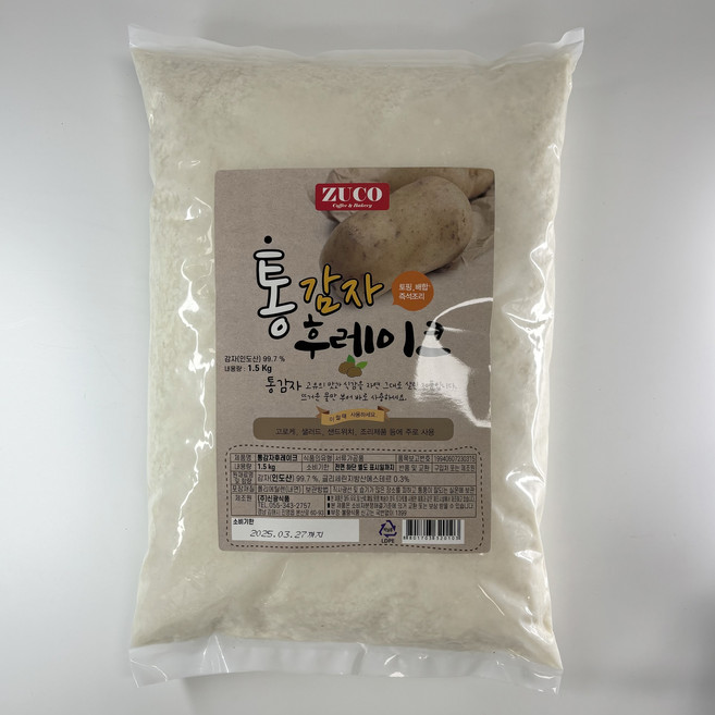 신광 통감자 후레이크 1.5kg 감자플레이크, 1개