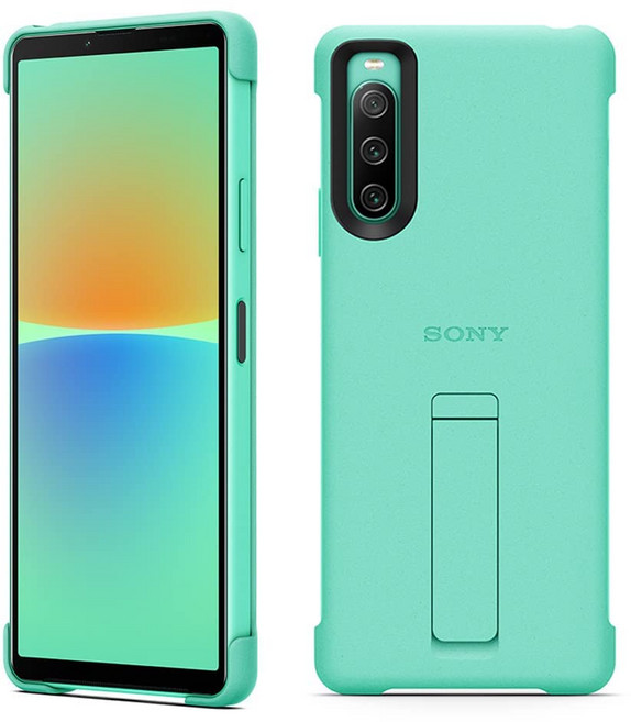 Xperia 10 IV SO-52C SOG07 IPX5/8 Style Cover with Stand XQZ-CBCC/GJPCX 소니 순정 국내