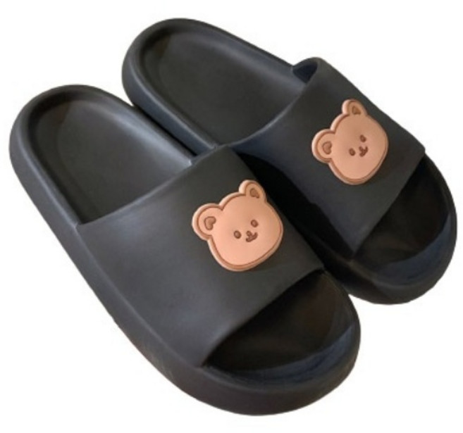 도림 남여공용 말랑말랑 곰돌이 안전확인 고급EVA 미끄럼방지 실내 구름 슬리퍼
