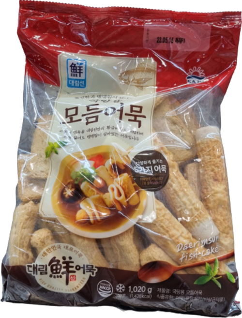[트레이더스] 대림 국탕용 모듬어묵 1020G 아이스박스포장, 1.02kg, 1개
