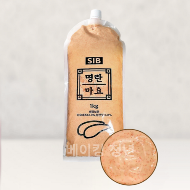 [주문제품]1260. 명란마요 - 선인1kg [하절기 아이스박스 무료], 1kg, 1개