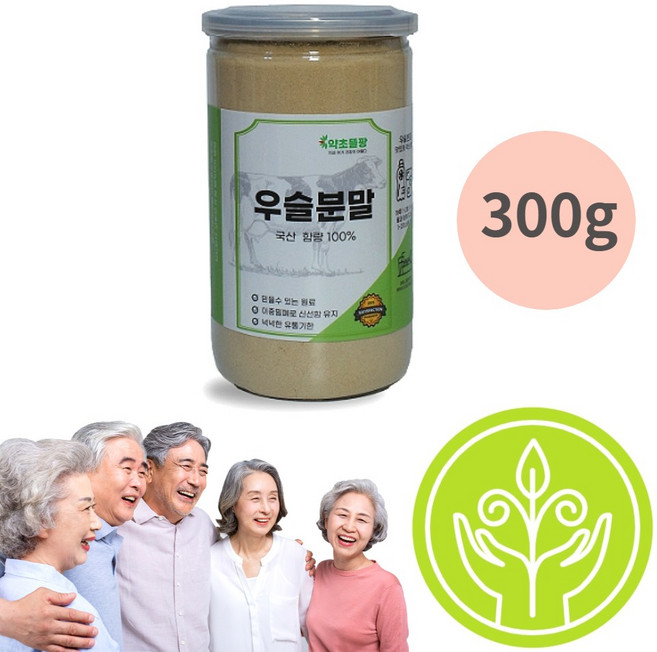 국내산 우슬분말 우슬뿌리 쇠무릎뿌리 복합 두충 약재 300kg, 약초뜰팡 우슬분말 300g, 1개, 300g