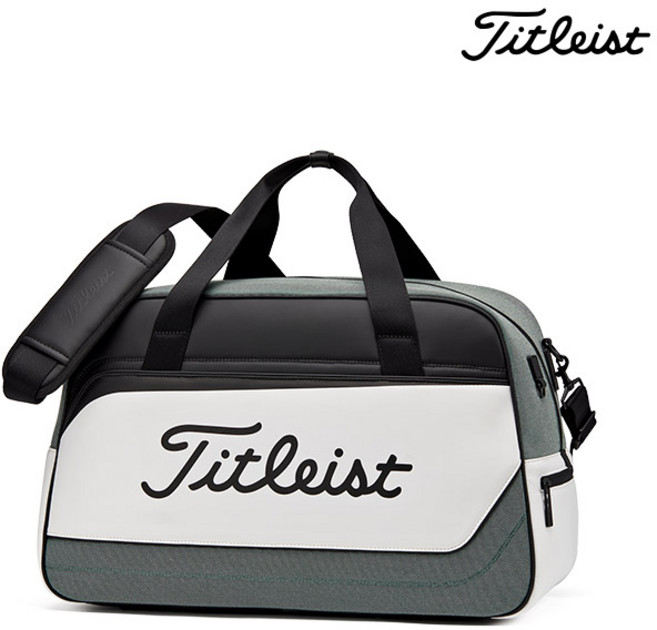 타이틀리스트 2025 퍼슈트 PURSUIT 보스턴백 TA25PSBB, 헌터/화이트