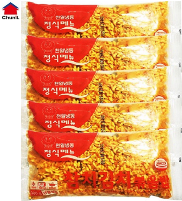 풀빛마을 천일 볶음밥 참치김치볶음밥 300g 5봉, 5개