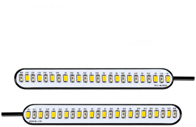 셀렉트템 오토바이 12V 무빙 시그널 스트로브 파박이 싸이키 LED, 2개