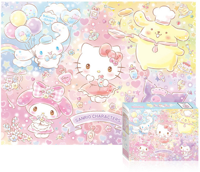 800피스 직소퍼즐 산리오 트윙클, 1개