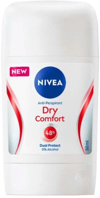 NIVEA 妮維雅 止汗爽身乳膏, 50ml, 1