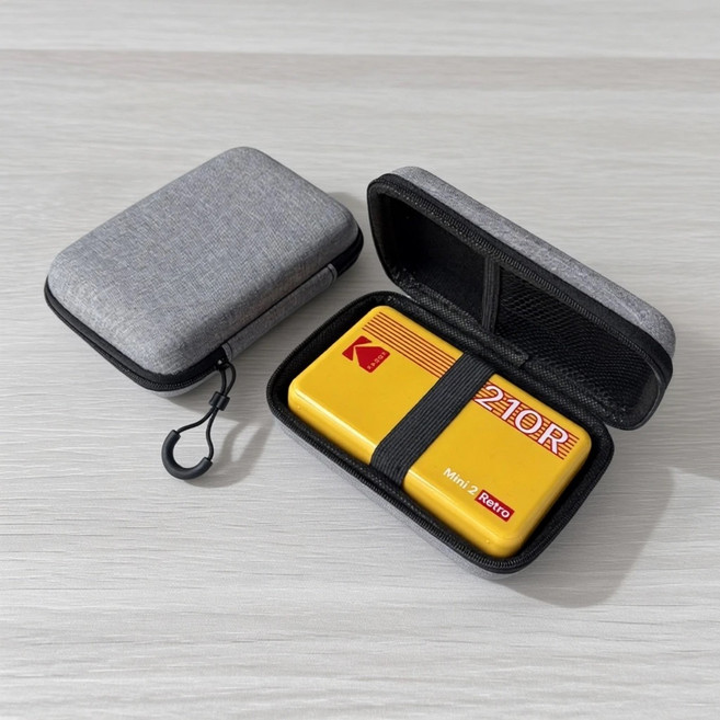 페어리아일랜드 코닥 미니샷2 레트로 EVA 충격방지 케이스, 1개, 그레이(P210R)