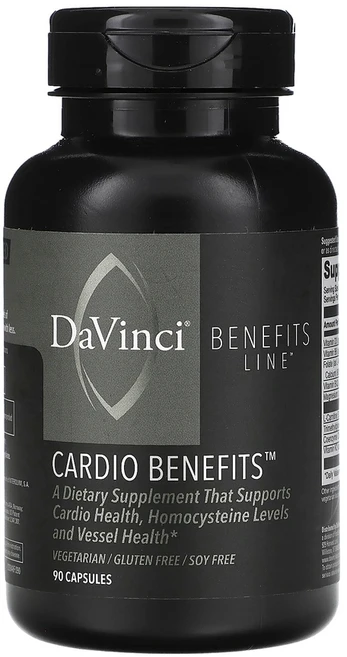 DaVinci Laboratories 카디오 베네핏 캡슐, 1개, 90정 - 쿠팡