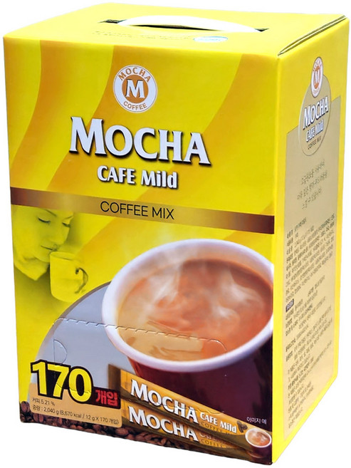 모카 카페 마일드 커피믹스, 12g, 170개입, 1개
