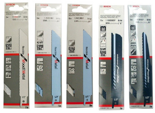 BOSCH 철재용 컷소날 컷쇼날 컷쏘날 메탈 금속판 매쉬 5PCS (6종택1)