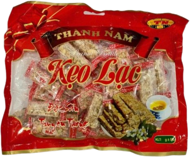 베트남 남딘 특산품 Siu Chau 땅콩 강정, 1개, 250g