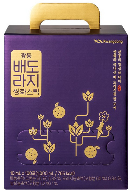 배도라지쌍화스틱 100포 1세트, 10ml, 100개입