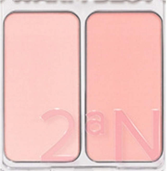 투에이엔 듀얼치크 블러셔 4.4g, 러브로지, 1개