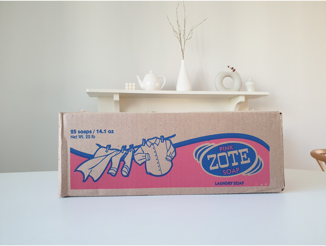 멕시코 조트비누 핑크 400g, 25개