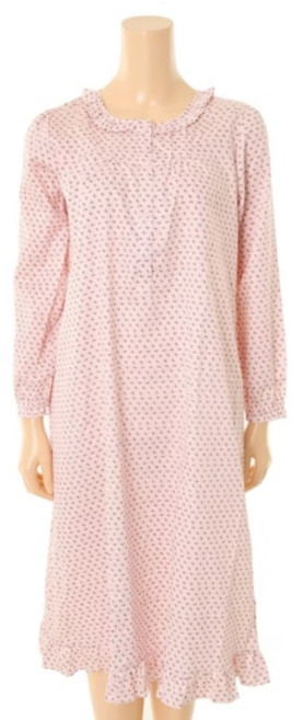 와코루 브랜드관 부드러운 실켓면 70수 리본나염 여성 원피스WGN3190W 2827431