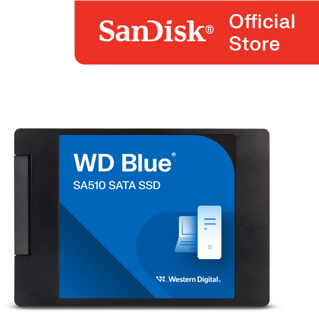 WD BLUE 3D NAND SATA SSD, 4TB, WDS400T3B0A