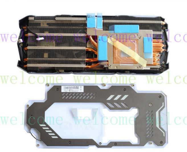 ZOTAC GeForce GTX 1070 AMP Extreme용 그래픽 카드 방열판 팬