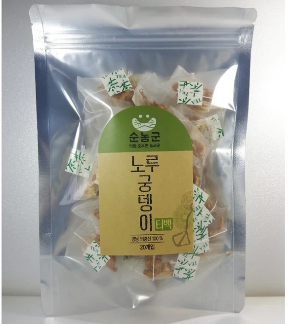 [들녘 표고농장] 산지직송 지하암반수로 키운 깨끗한 국내산 노루궁뎅이버섯차 50g 1통 순농군 농산물우수관리인증 GAP, 티백 (20EA), 1개 - 쿠팡