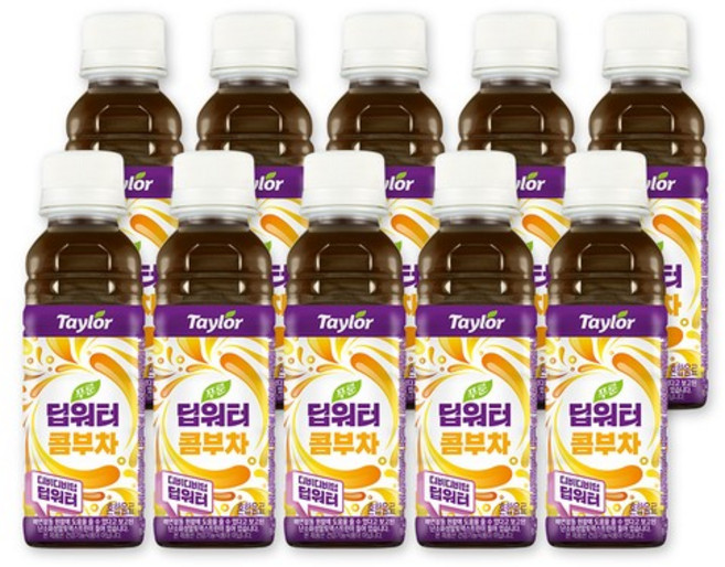 팜스 공식] 푸룬 딥워터콤부차 180ml x 10병, 없음