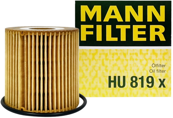 MANN FILTER HU 819 x 機油濾清器 高效過濾保護引擎 適用多種車型, 1個