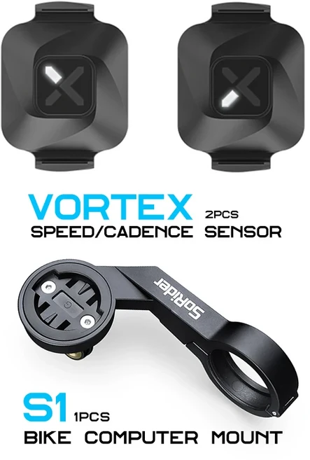 XOSS Vortex 속도 케이던스 센서 X2 심박수 모니터 S1 GARMIN iGPSPORT BSC100s Bryton G2 plus G+ 용 자전, 05 2Pcs VORTEX S1