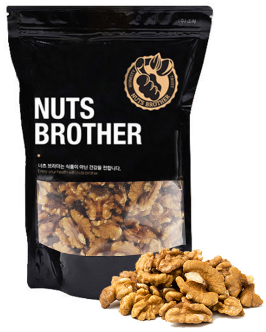 너츠브라더 햇호두 1/2태 500g 호두반태, 1개