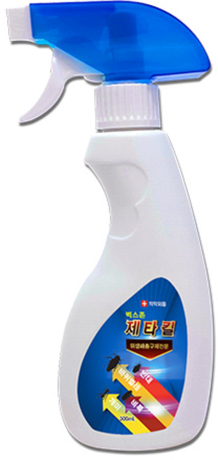 뿌리는 살충제 제타킬 300ml 바퀴벌레 노래기 벼룩 진드기 개미, 1개