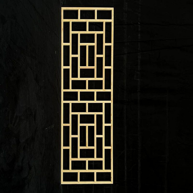 창호지문 문창살 한옥문살 전통 창살, I자형 120cmx50cm