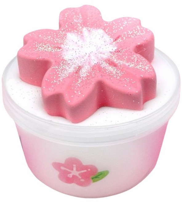 젤리블리스 벚꽃퐁듀 점섞슬 슬라임, 화이트, 200g, 1개