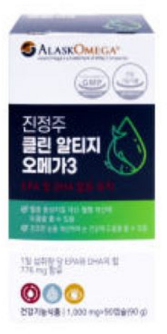 진정주 클린 알티지 오메가3(90캡슐), 90정, 1개