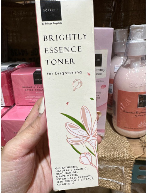 Scarlett 芳香身體乳, 1個, 化妝水essence toner100m
