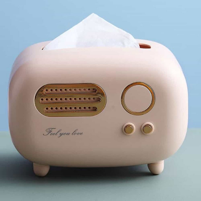 사무실 식당휴지케이스 화장실손티슈 롤 업소용냅킨케이스, 핑크