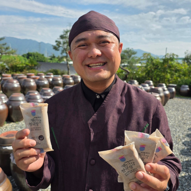 국산청국장 인공 종균없이 국산콩으로 자연발효한 혜미강 메주이평강 청국장110g, 6개, 110g