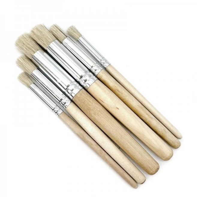 아이베란다 스텐실 붓 규격 별 6개1세트, 1개