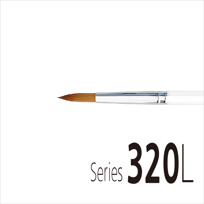 루벤스 세필붓 320, 1개, 00호, 00호