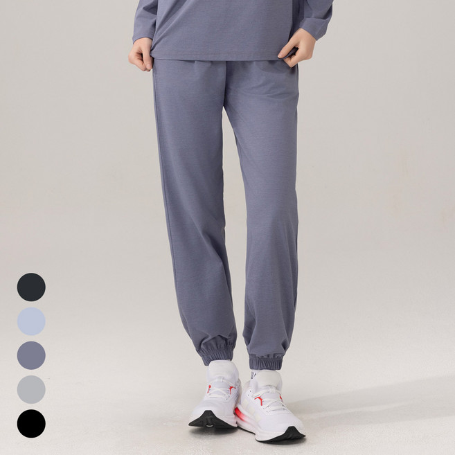 에버라스트 여성 조거 팬츠 9부 트레이닝 바지