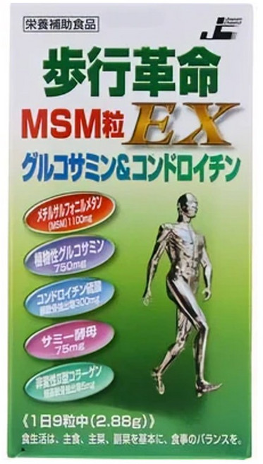 보행혁명MSM EX 글루코사민 콘드로이틴 관절영양제, 1개, 270정