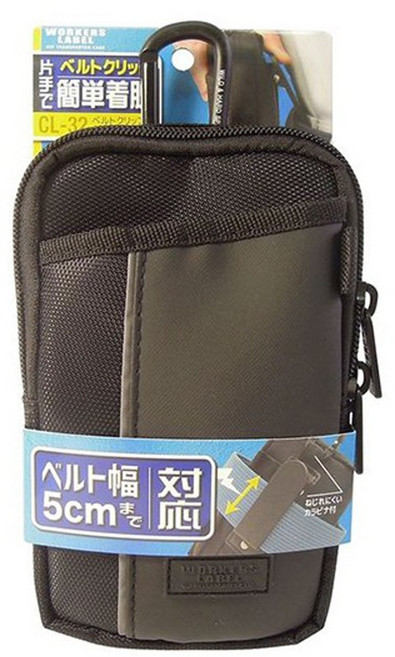 워커스라벨 스마트폰 핸드폰 수납 공구집 CL-32 카라비너 벨트, 1개