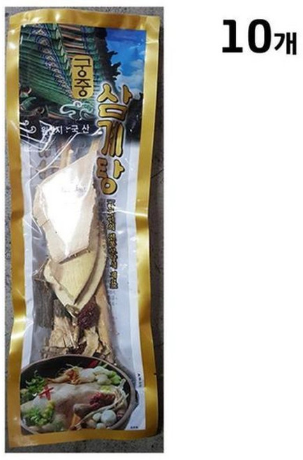 XBJ7H50K_47삼계탕재료 한진 80g X10 식자재 주방용품, 10개