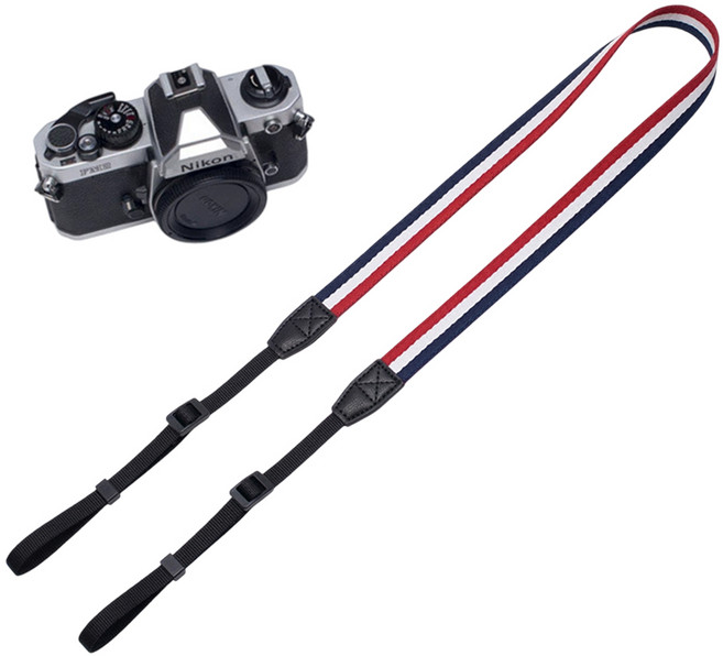 스냅케이스 카메라 스트랩 스트라이프, 1개, C 트리콜로르