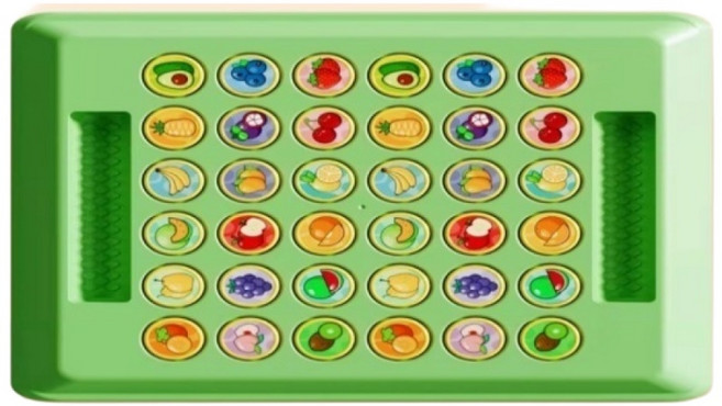 翻轉棋 翻翻棋記憶大挑戰 雙模式對戰桌遊 兒童節禮物推薦, 綠色, 1個